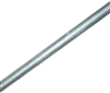 11018 Threaded Rod, 3/8-16 Thread, 3 in L, 2 Grade, Steel, Zinc, Coarse Thread